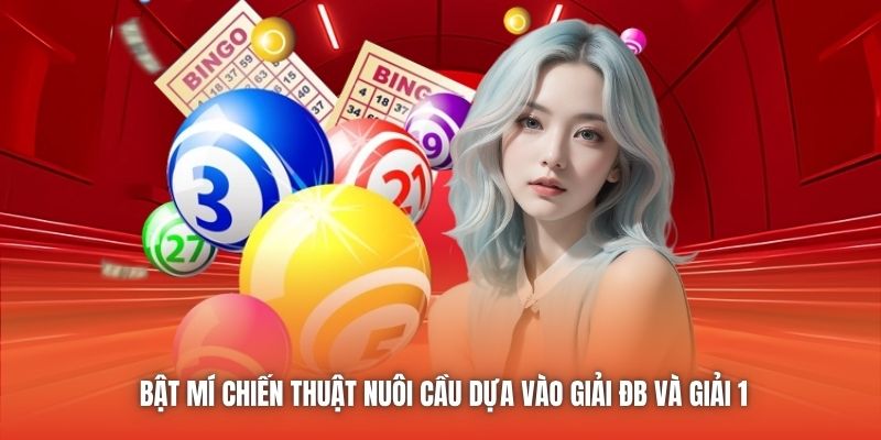 Bật mí chiến thuật nuôi cầu dựa vào giải ĐB và giải 1